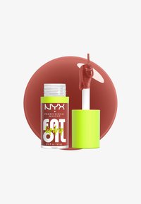 NYX Professional Makeup HOME ALONE FAT OIL LIP DRIP TRIO - Sminkset - 02, 05, 10 - missed call, newsfeed, splash of cream