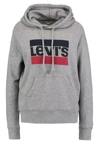 Levi's® Felpa con cappuccio - mottled grey