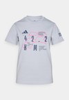 MAP TEE - Majica kratkih rukava s printom - halo silver-coloured