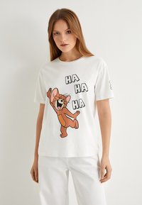 Koton LICENCED TOM AND JERRY - T-Shirt print - white