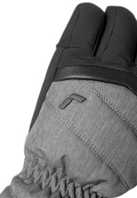 Reusch Fingerhandschuh - black grey melange