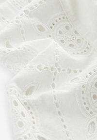Next EMBROIDERED WIDE LEG  TALL - REGULAR FIT - Bukser - white