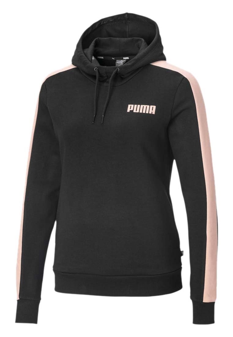Puma Jersey con capucha - black