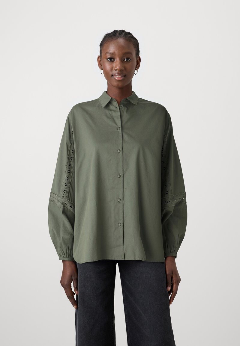 MSCH Copenhagen JEOVANA PETRONIA - Overhemdblouse - mulled basil