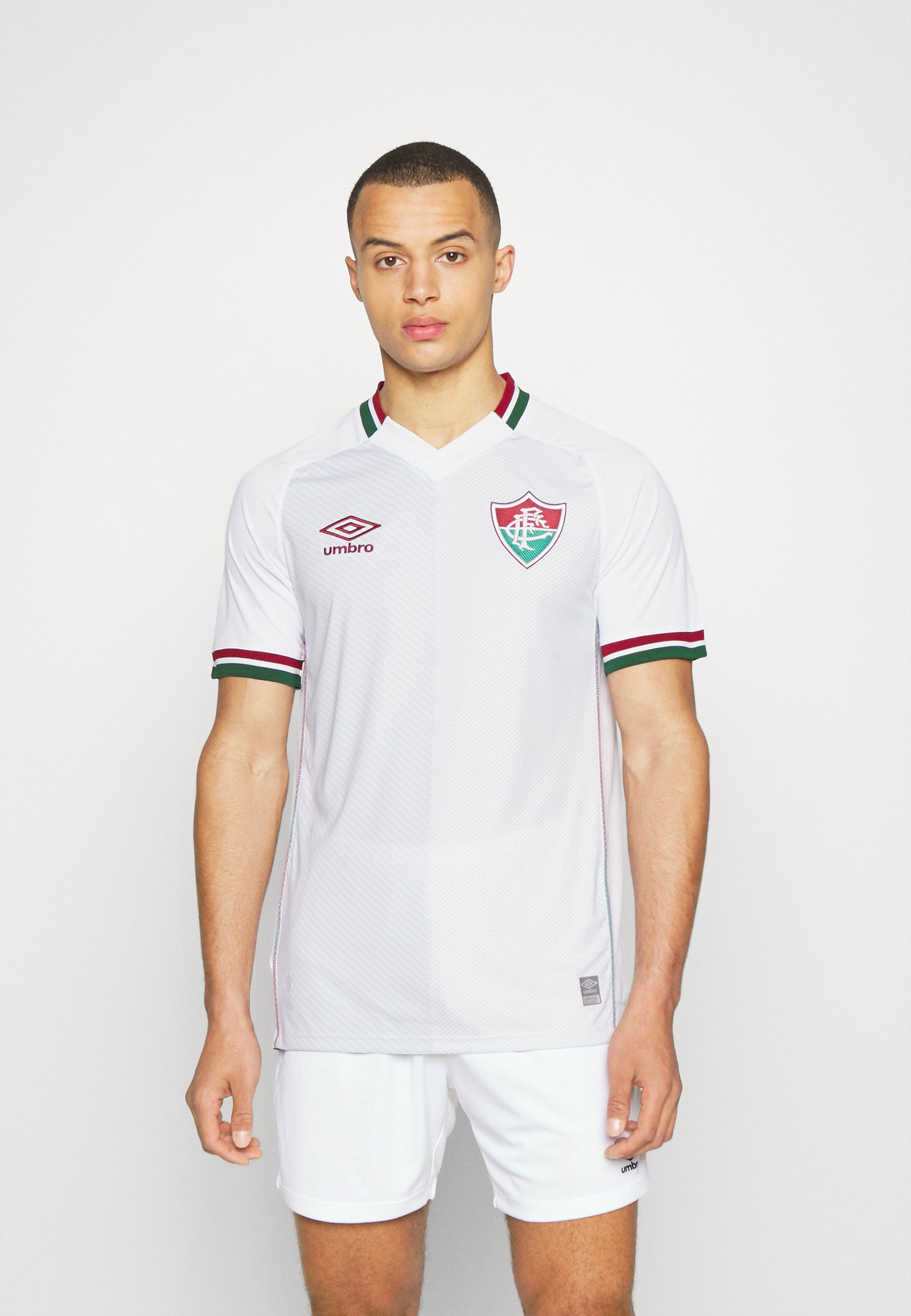 Umbro FLUMINENSE AWAY 21/22 - Football shirt - white/wine/green/white -  Zalando.de