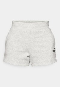Puma SHORTS - Pantalón corto de deporte - light gray heather
