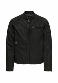 ONSGUS RACER  OTW - Giacca in similpelle - black