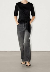 Massimo Dutti T-shirts print - black