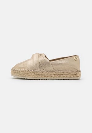 Espadrilles - champagne