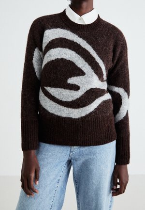 Jumper - dark brown