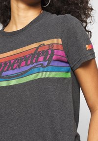 Superdry & Co Triko s potiskem - anthracite