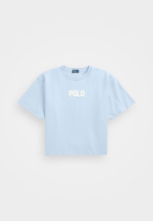 Polo Ralph Lauren LOGO COTTON JERSEY CREWNECK TEE - Nyomott mintás póló - cold spring