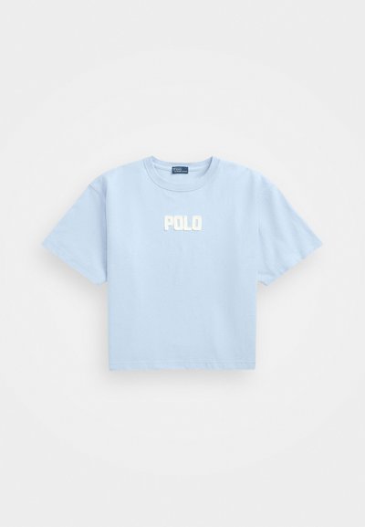 Polo Ralph Lauren LOGO COTTON JERSEY CREWNECK TEE - Μπλουζάκι με στάμπα - cold spring