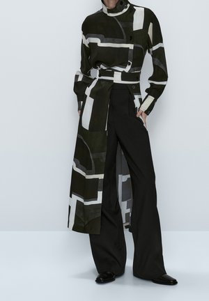 Blusenkleid - dark green