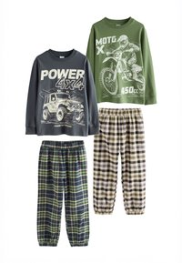 Unselected, blue sage green stripe