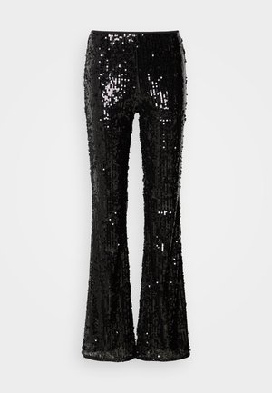 Lindex TROUSERS LARA - Broek - black
