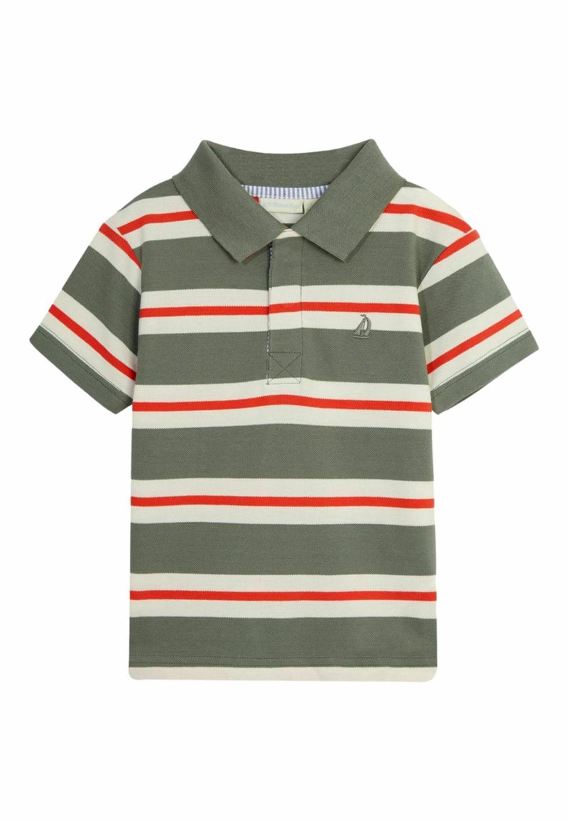 JoJo Maman Bébé SHORT SLEEVED STANDARD - Polotričko - khaki green