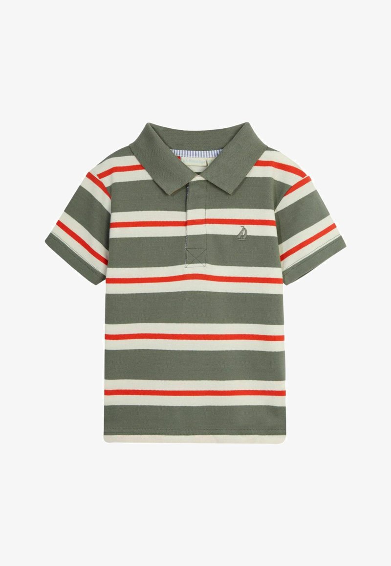 JoJo Maman Bébé SHORT SLEEVED STANDARD - Polotričko - khaki green