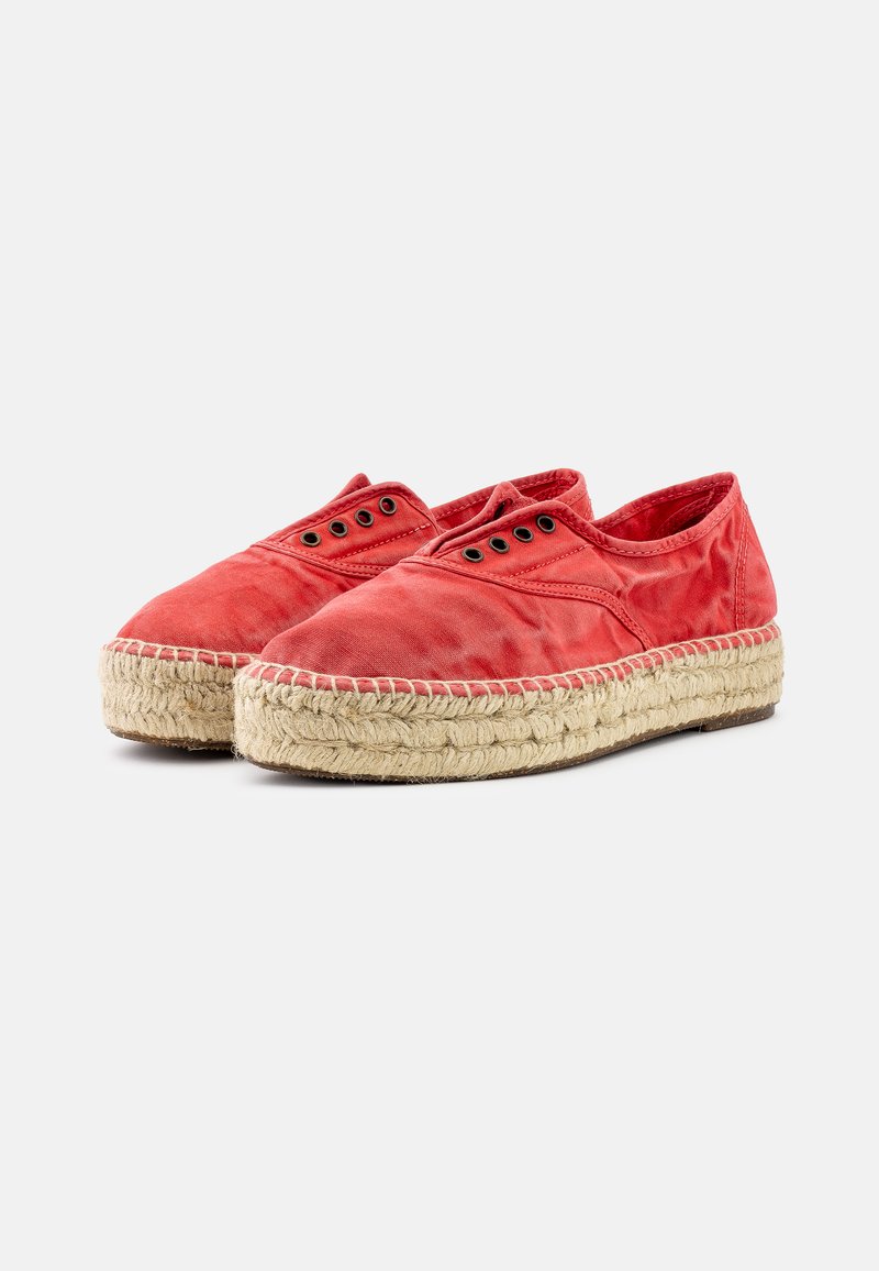 Damen Halbschuhe | Natural World INGLES YUTE Espadrille rojo/rot - LG81842 Damen Halbschuhe | Natural World INGLES YUTE Espadrille rojo/rot - LG81842