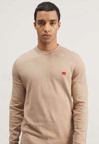 HUGO SAN CASSIUS - Pullover - medium beige