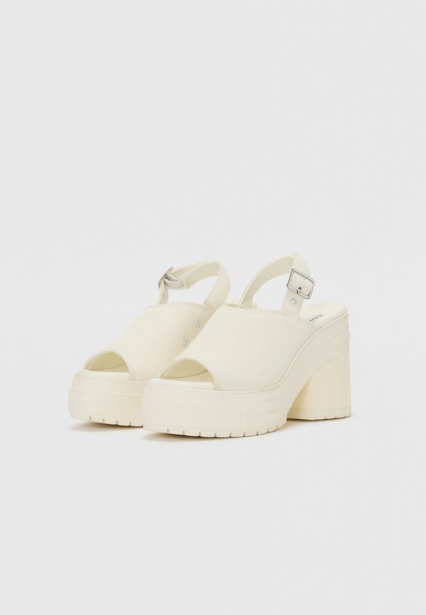 CHUCK 70 DE LUXE - Heeled mules - egret3