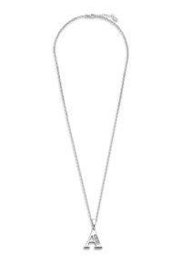 Lotus Silver BUCHSTABE A - Halskette - silberfarben