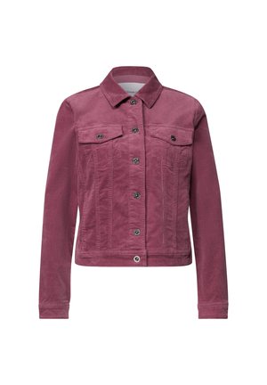 Street One, JACKE AUS CORD MIT KNOPFLEISTE - Veste légère - dark clouded blush