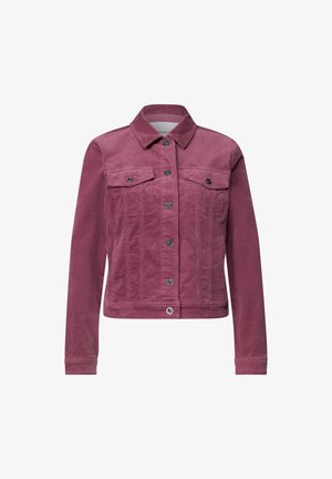 Street One, JACKE AUS CORD MIT KNOPFLEISTE - Veste légère - dark clouded blush