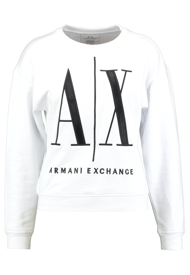 Armani Exchange FELPA Sweatshirt white Zalando.ie