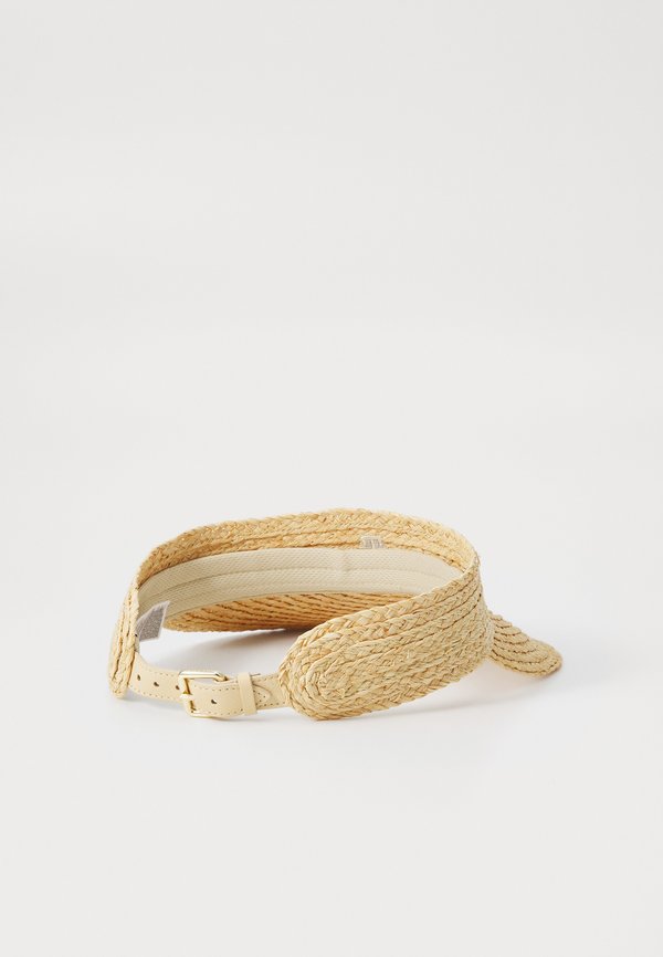 SUMMER SHOP VISOR - Cap - natural raffia3