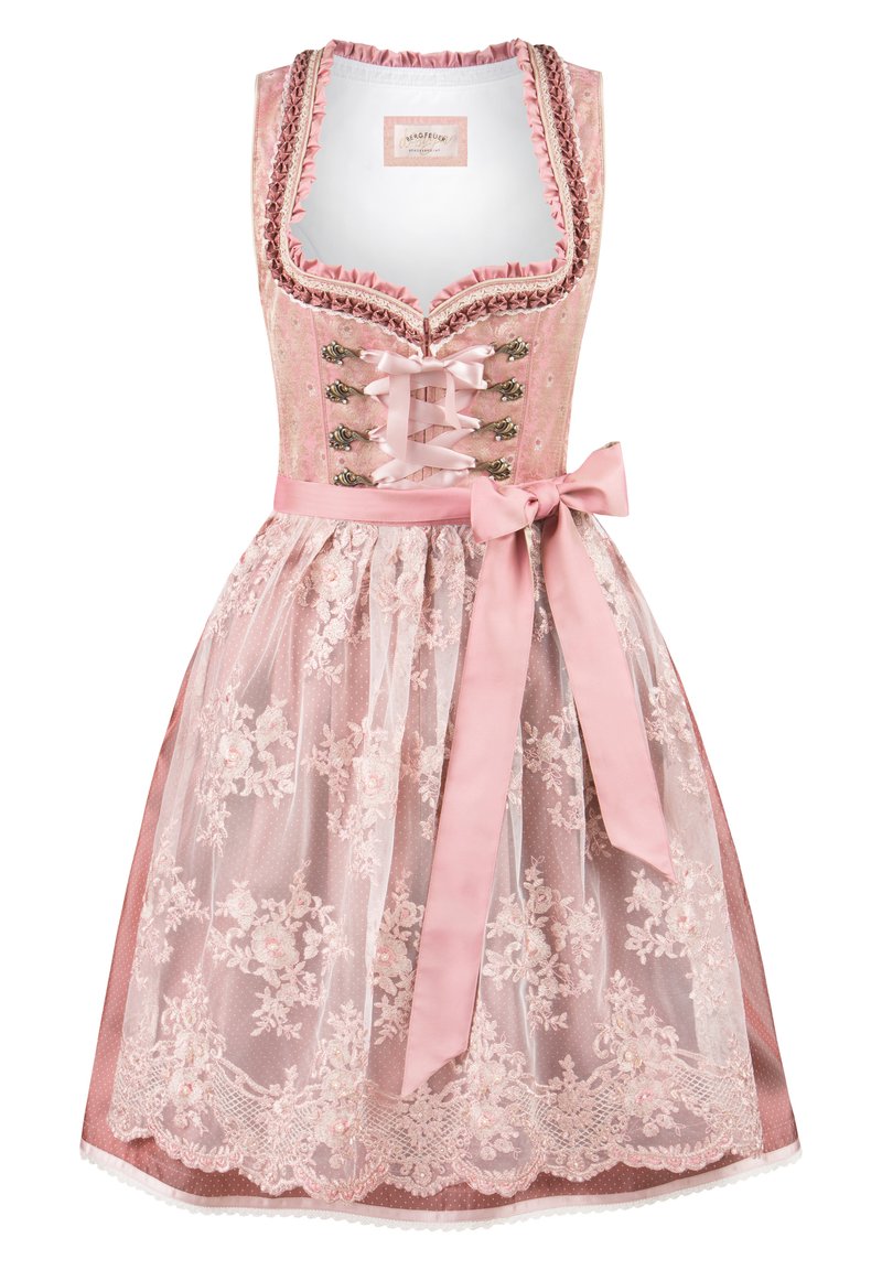 Stockerpoint Dirndl roségoudkleurig Stockerpoint Dirndl roségoudkleurig