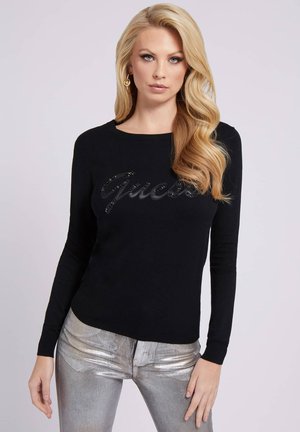 LILIANE - Pullover - jet black