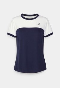 ASICS WOMEN COURT TOP - Αθλητικό μπλουζάκι - midnight/brilliant white