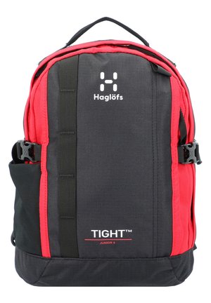 TIGHT JUNIOR - Rucksack - true black/scarlet red