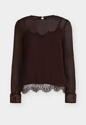 Vero Moda, VMLALIE - Blouse - chocolate torte