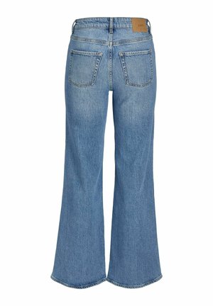 JJXX, FLARED FIT JEANS JXROME FLARED C9189 DNM GRL BN FLARED FIT UNISEX - Pernera ancha - blue denim