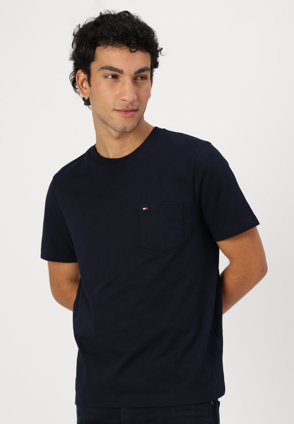 ESSENTIAL SOLID POCKET TEE - Basic T-shirt - desert sky3
