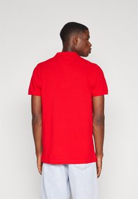 Tommy Jeans PLACKET - Polo - deep crimson