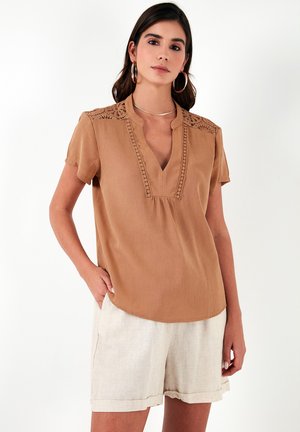 LELA Blouse - dark mink