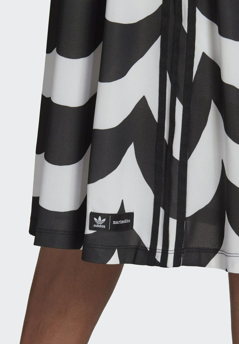 Adidas Originals X Marimekko Blusenkleid Black White Schwarz Zalando De