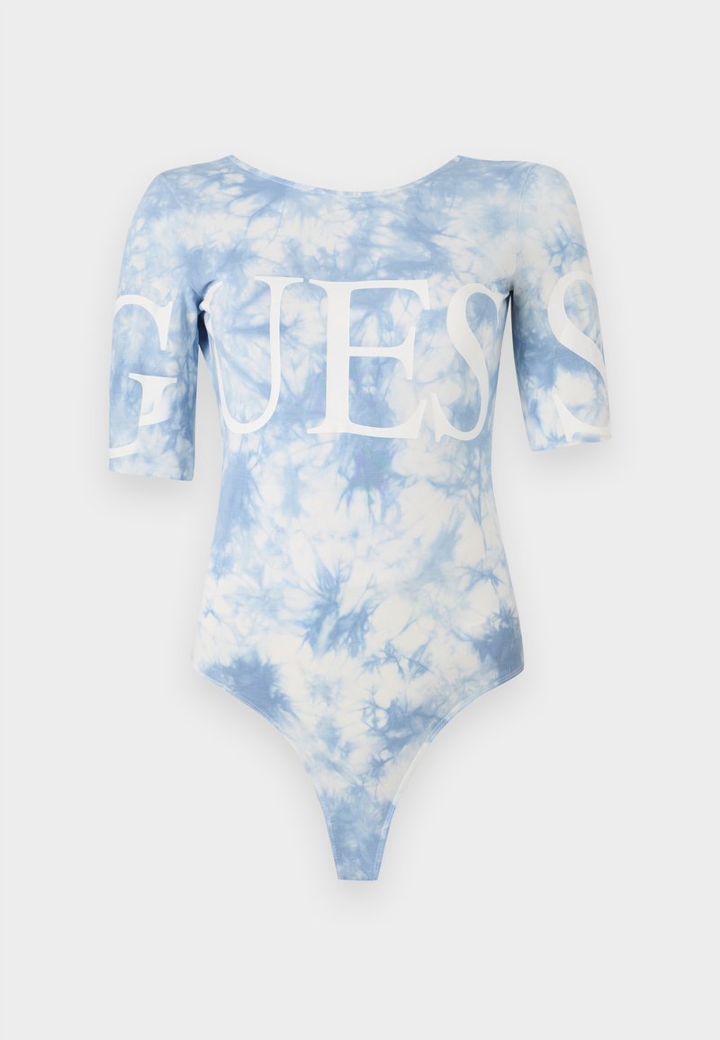 Guess T-shirt print blauw