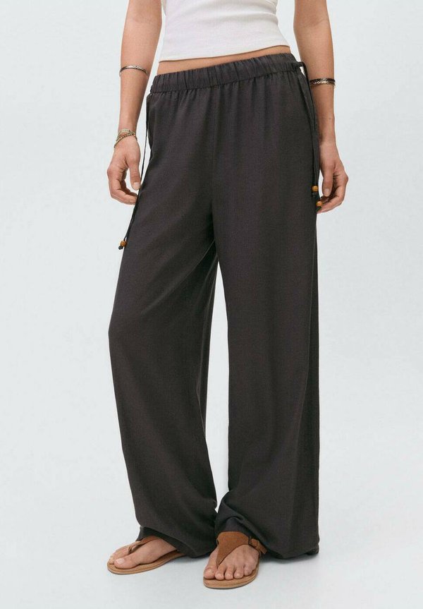 Trousers - šedá antracit