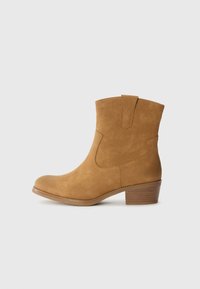 Marco Tozzi Bottines de cowboy / motard - camel