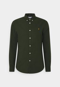 BREWER SLIM FIT OXFORD SHIRT - Shirt - evergreen