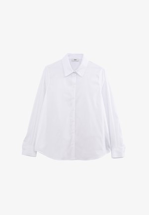 IKKS LONG-SLEEVED STRAIGHT CUT - Blusa - white
