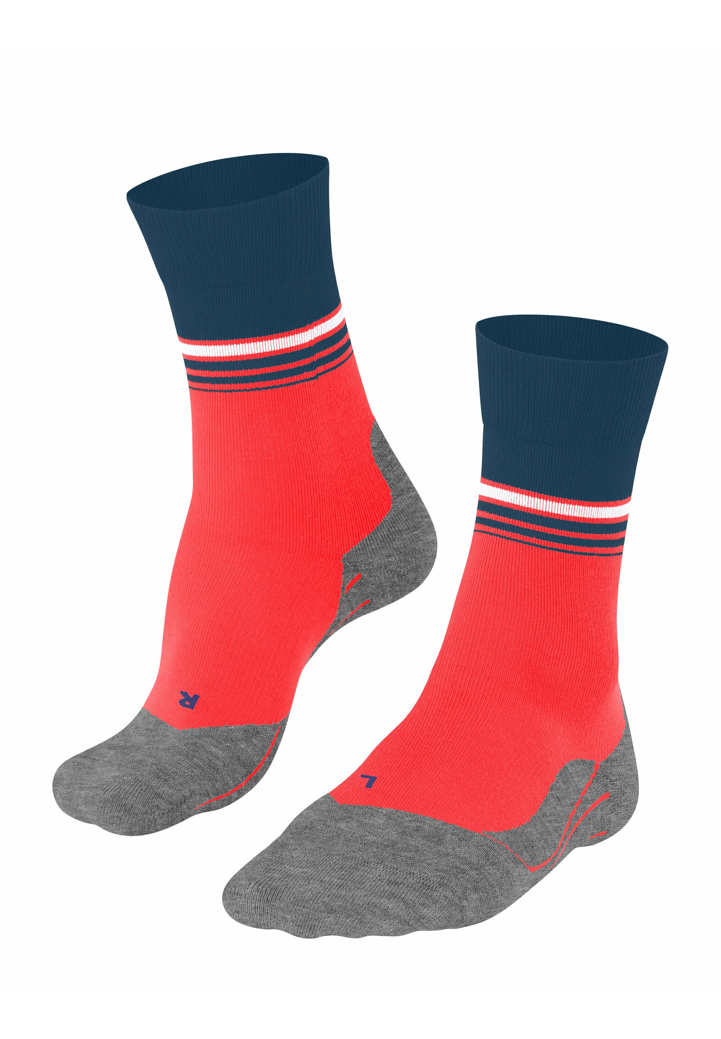 left and right sports socks