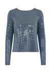 GIA - Langarmshirt - steeple gray