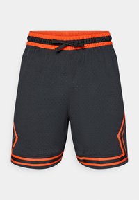 SHORT - Korte sportsbukser - black/team orange