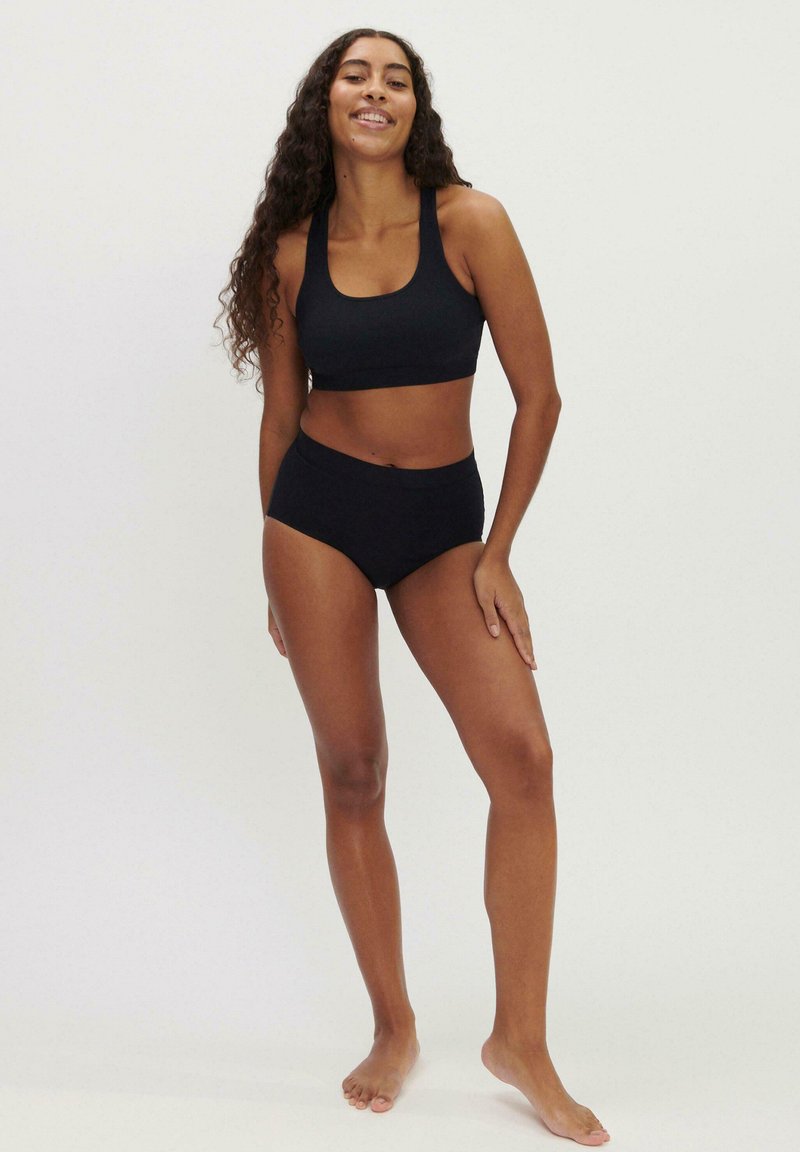 Female Engineering ABSORBENCY HIGH WAIST - Mutande mestruali - black