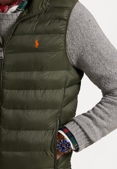 Polo Ralph Lauren THE COLDEN PACKABLE GILET - Veste - ranger green